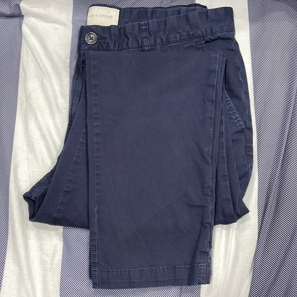 Sun Stone Size 38x30 Blue Pants
